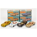 Matchbox Superfast 16b Pontiac - (1) White body, red interior, (2) Gold body, (3) Light metallic ...