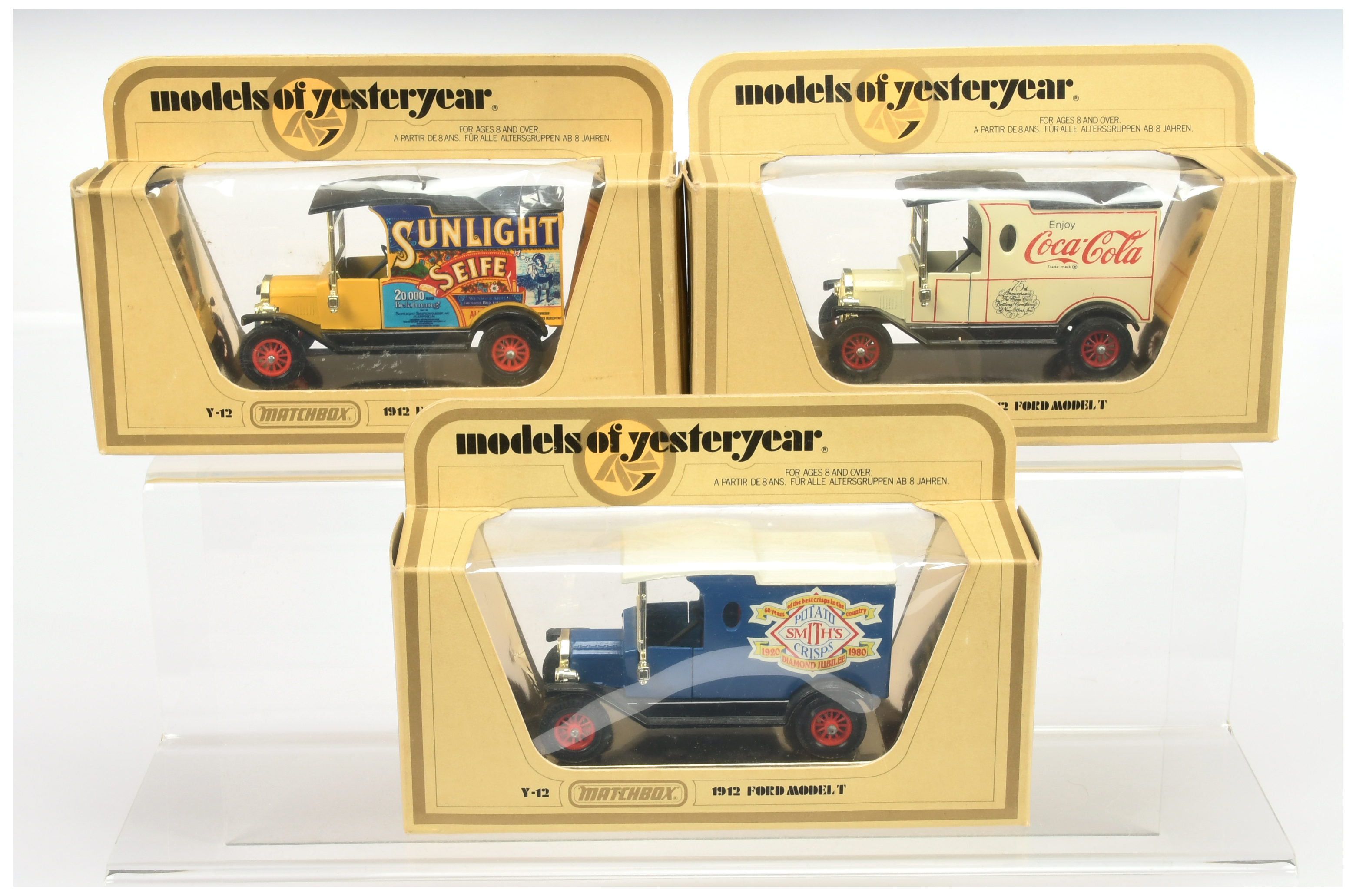 Matchbox Models of Yesteryear a mixed group including Code 2/3 Issues - (1) Y12 Ford Model T Van ...