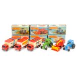 Matchbox Superfast group (1) 42c Mercedes Container Truck - "Sea Land" (2)  "Mayflower" (3) "OCL"...