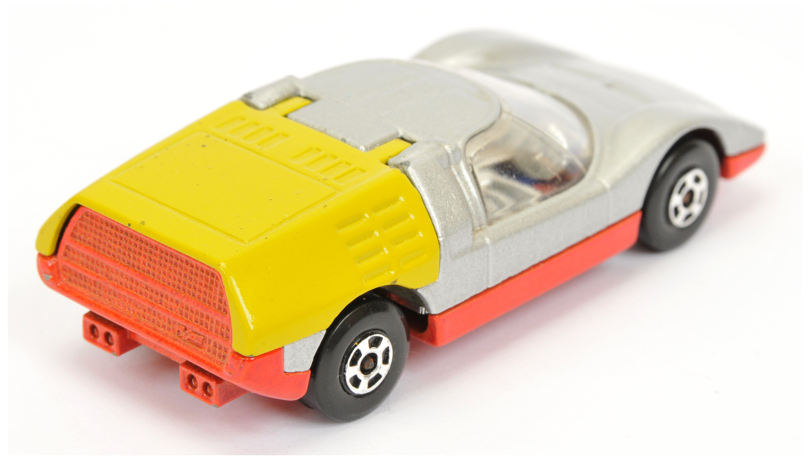 Matchbox Superfast 66b Mazda RX500 Pre-production colour trial - silver body, lime green engine c... - Image 2 of 4