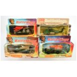 Matchbox Battlekings Group Of 4 K108 Half Track, (2) K112 DAF "Ambulance", (3) K117 Hawk Launcher...