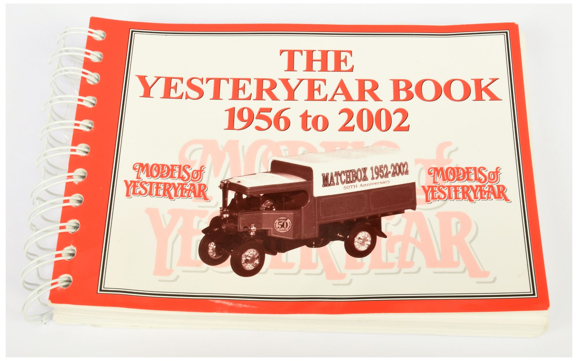 Matchbox Models of Yesteryear "The Yesteryear Book 1956-2002" A5 size ring binder issue - the las...