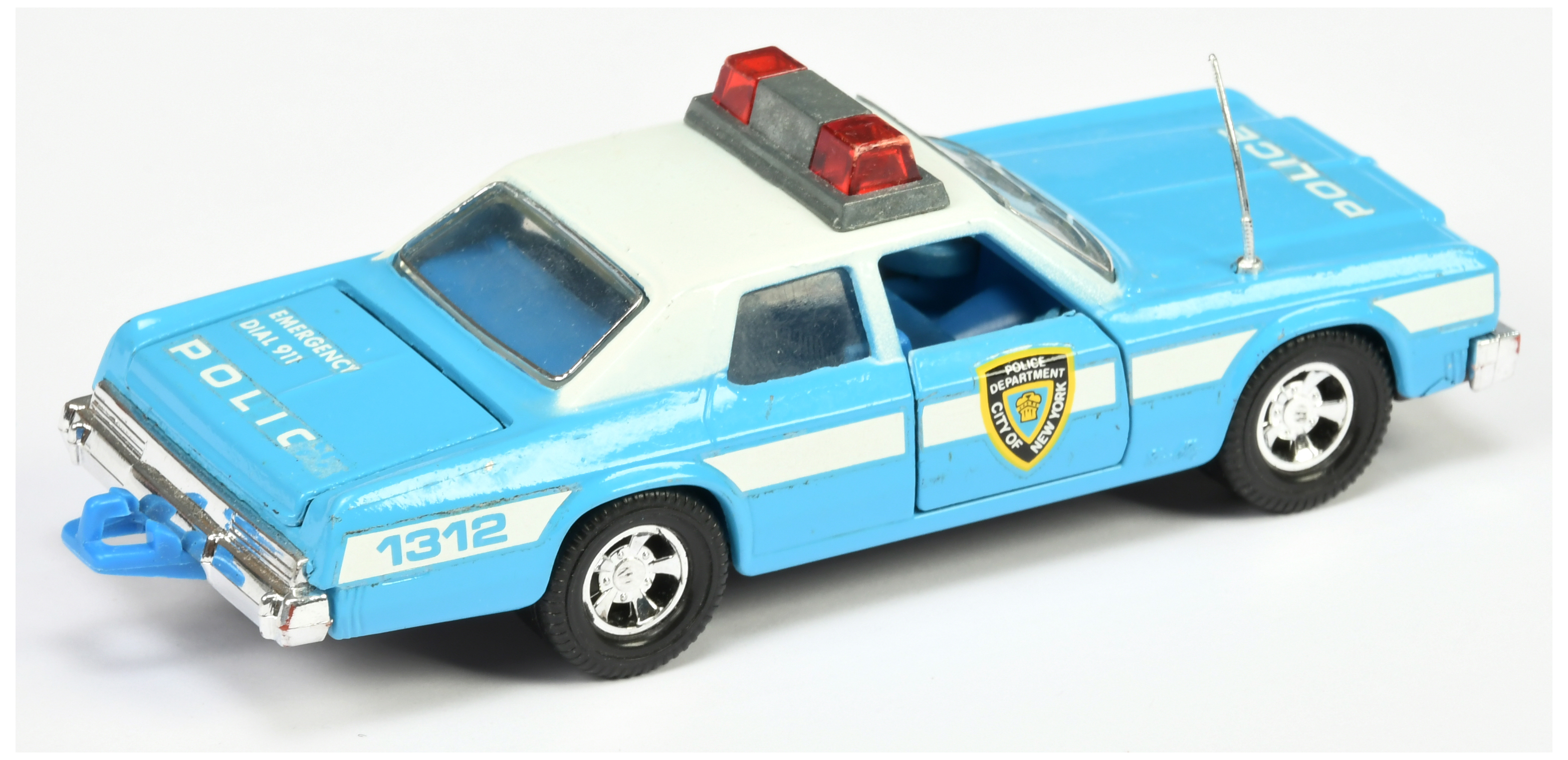 Matchbox Super Kings K78 Plymouth Gran Fury Police Car Factory Pre-Production Colour Trial - Image 2 of 2