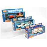 Matchbox Superkings  A Group 3 To Include (1) K19 Security Truck "Group 4"  (2) K30 Mercedes Unim...