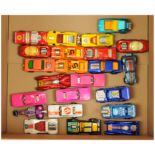 Matchbox Superfast Group of Unboxed To Include - 10 Piston Popper - Blue, 67 Ford Capri - red, 70...