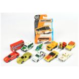 Matchbox Superfast group of unboxed models including 1d Dodge Challenger; 18a Field Car; Mercedes...