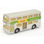 Matchbox Super Kings K15 Daimler Fleetline Londoner Bus - factory trial model "1979 Royal Visit t...