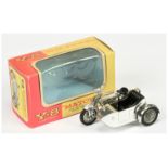 Matchbox Models of Yesteryear Y8 1914 Sunbeam Motorcycle & Sidecar - chrome plated body with cast...