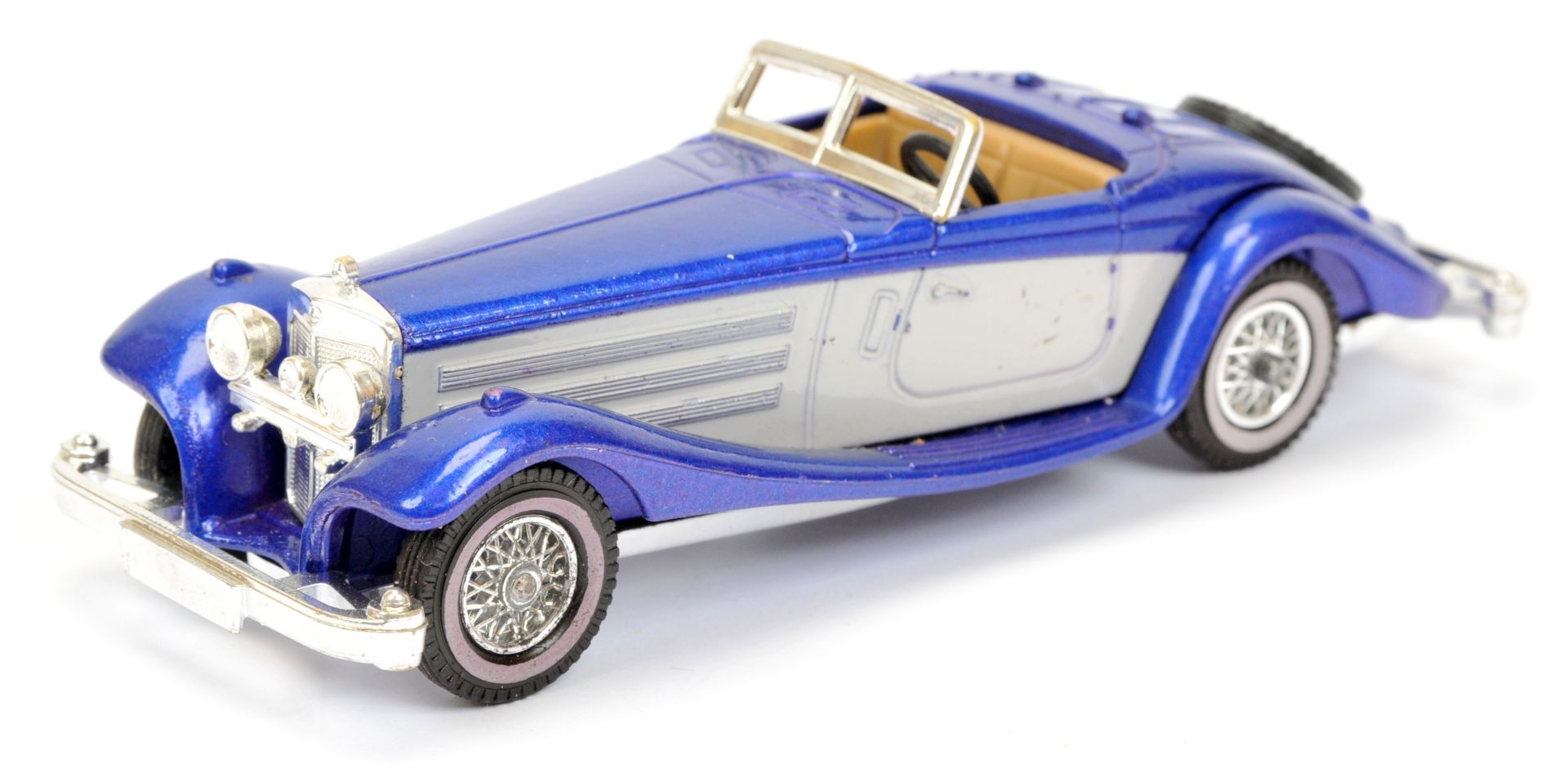 Matchbox Models of Yesteryear Y20 1937 Mercedes Benz 540K Pre-production Colour Trial - metallic ...