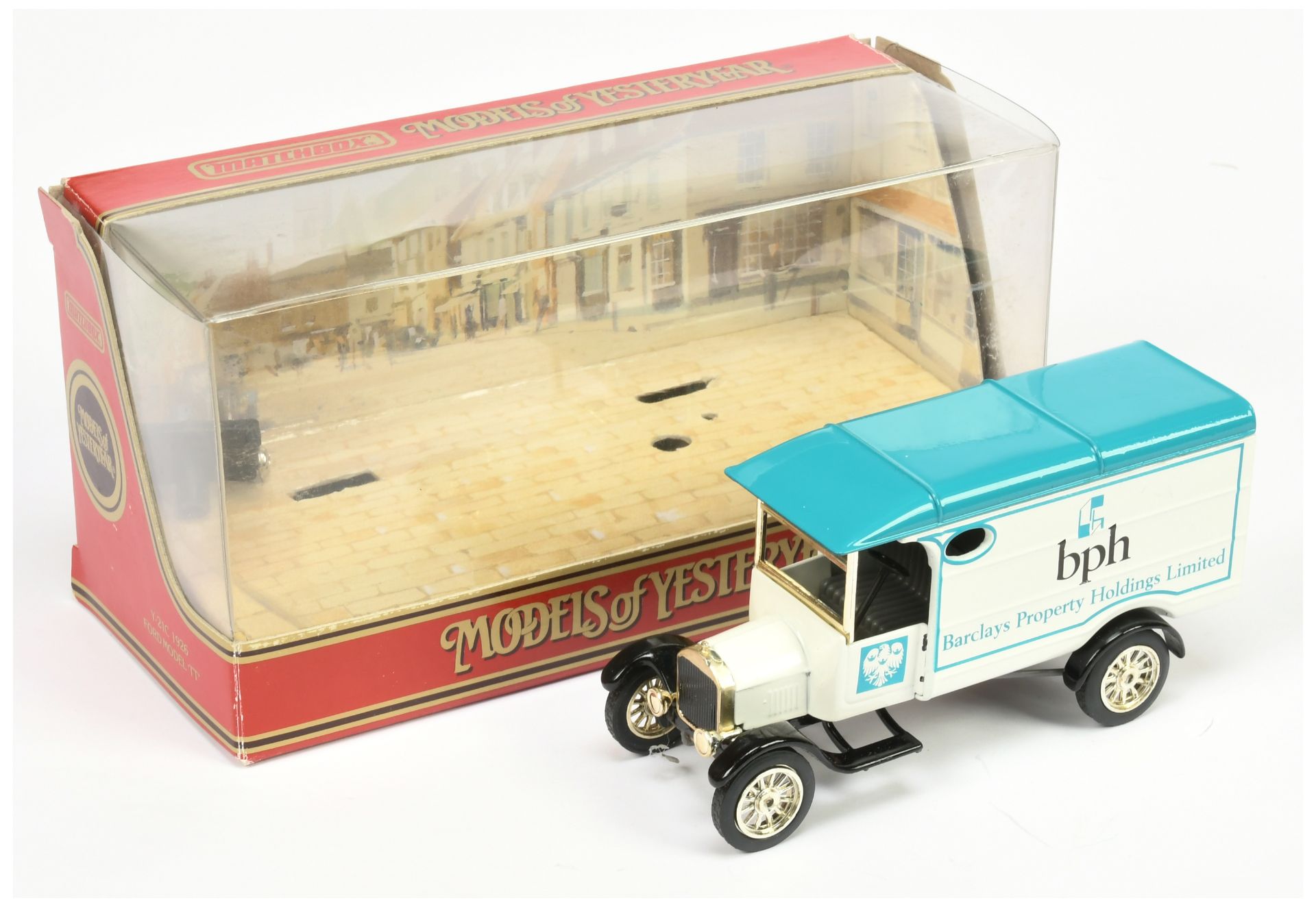 Matchbox Models of Yesteryear Y21 Ford Model TT Van - Code 2 issue "Barclays Properties Holdings ...