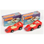 Matchbox Superfast A Pair - (1) Fandango - Red including Disc, racing No.35 Labels  and (2)  but ...