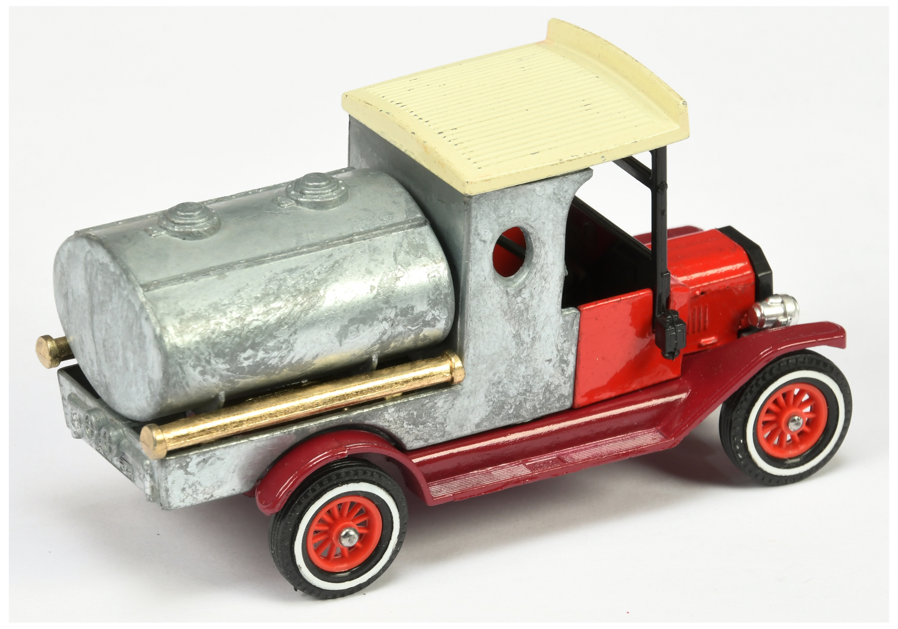 Matchbox Models of Yesteryear Y3 1912 Ford Model T Tanker - trial model without logos - bare meta... - Image 2 of 2