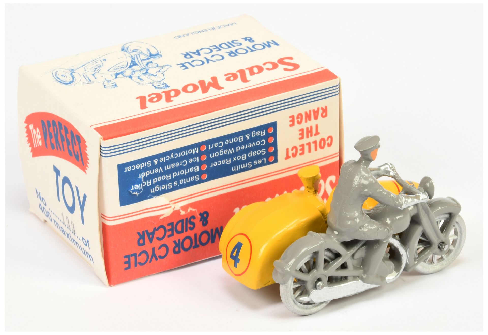Matchbox Models of Yesteryear Scale Model "The Perfect Toy" MICA re-issue - Motorcycle and Sideca... - Bild 2 aus 2
