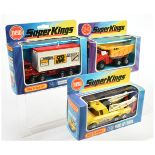 Matchbox Superkings  A Group 3 To Include (1) K4 Tipper Truck "Laing" - Red and yellow, (2) K11 P...