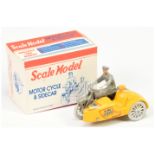 Matchbox Models of Yesteryear Scale Model "The Perfect Toy" MICA re-issue - Motorcycle and Sideca...