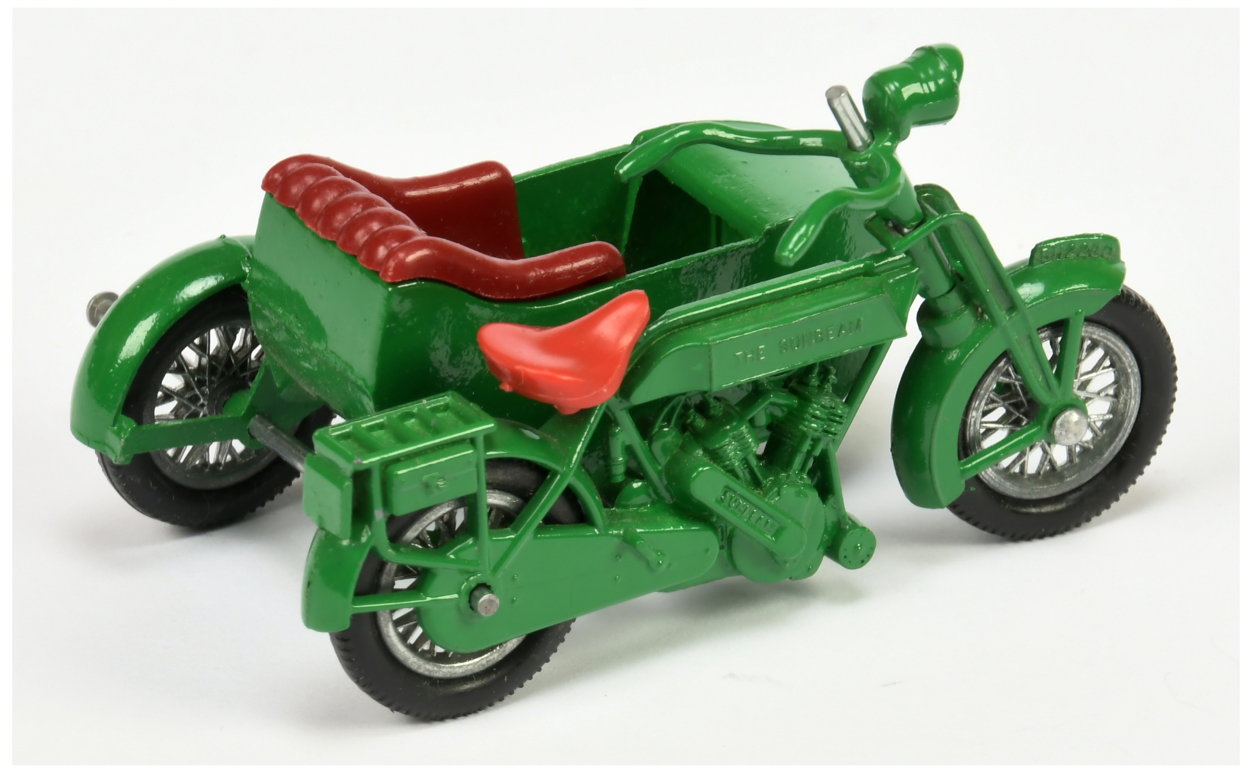 Matchbox Models of Yesteryear Y8 1914 Sunbeam Motorcycle and Milford Sidecar Colour Trial Model -... - Image 2 of 2