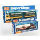 Matchbox Superkings  A Pair To Include (1) K16 Ford Articulated Tanker "Texaco" - Red and White  ...