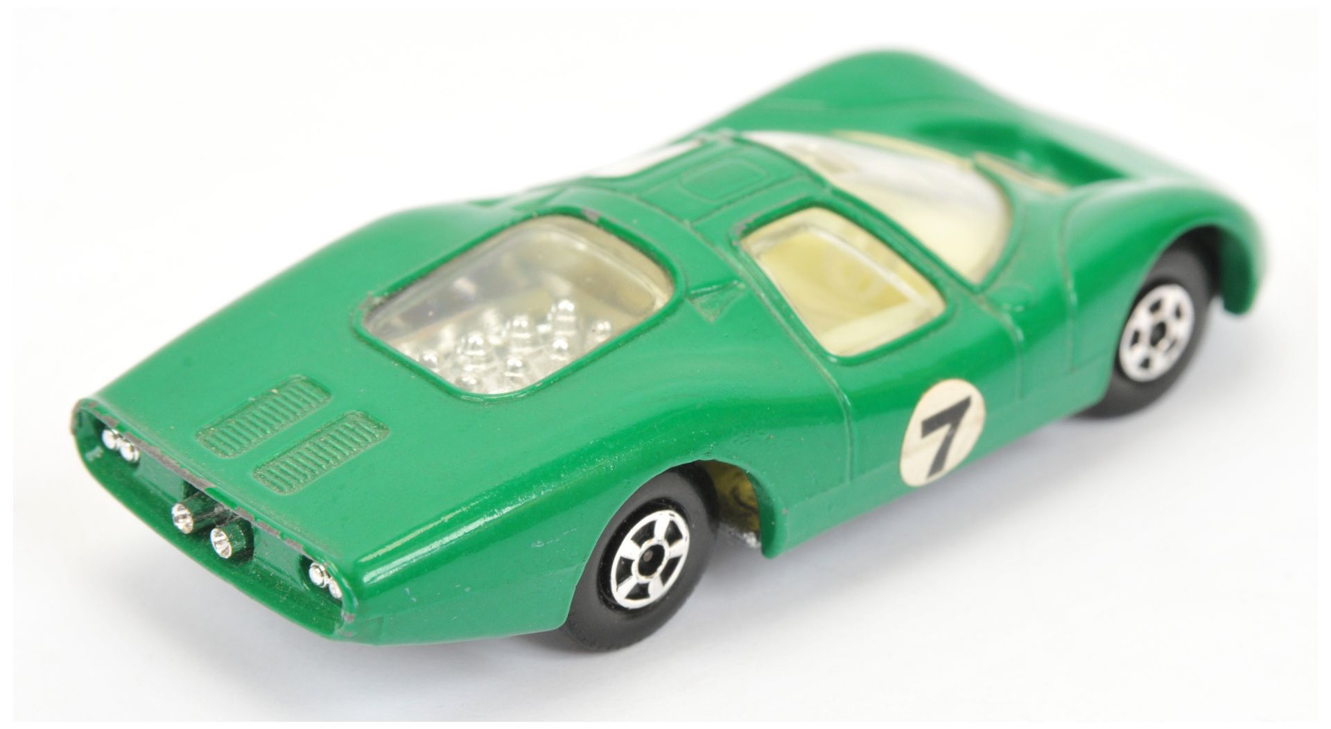 Matchbox Superfast 45a Ford Group 6 - Rare flat non-metallic green body with circular racing numb... - Bild 2 aus 4