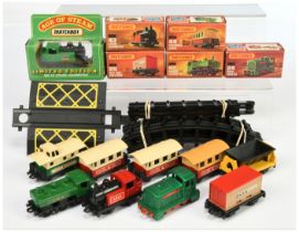 Matchbox Superfast a group to include 24 Diesel Shunter - metallic green; 25 Container Car "NYC";...
