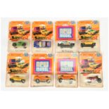 Matchbox Superfast A Group of 8 Blister Card Issues To Include - 9 Ford Escort RS2000, 18 Hondaro...
