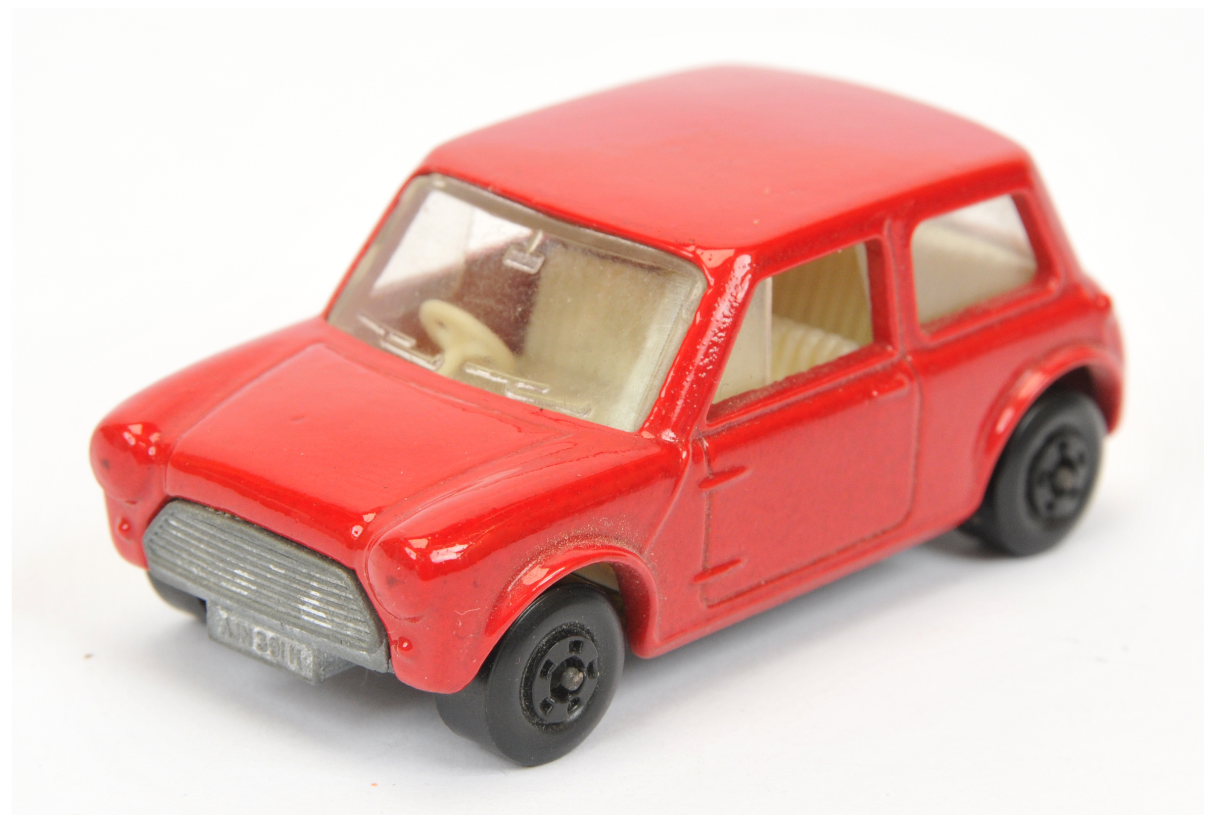 Matchbox Superfast 29b Racing Mini factory Pre-production colour trial - dark red body with door ...