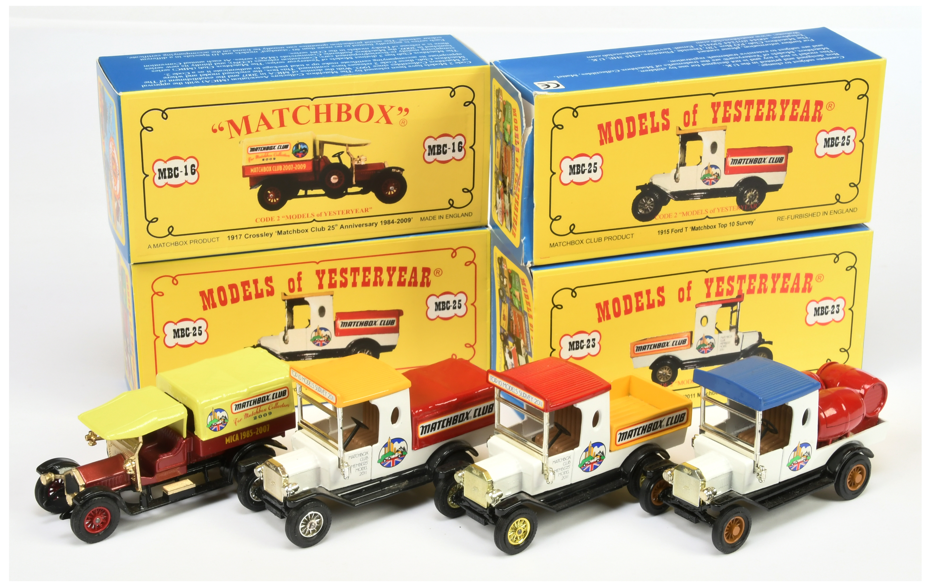 Matchbox Models of Yesteryear Code 2 issues (1) MBC-23 1914 Ford T Pick-up Truck "2011 Matchbox C...