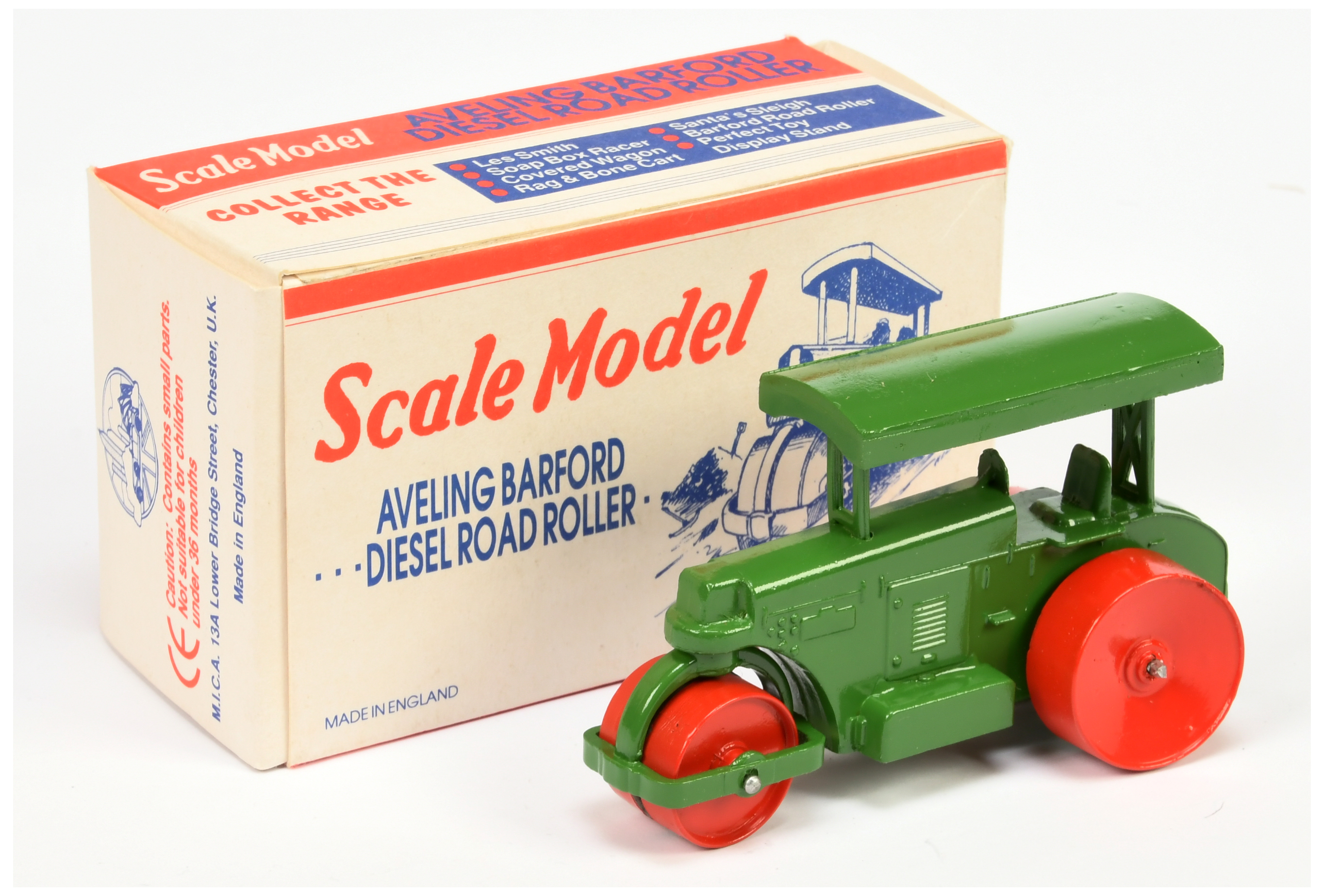 Matchbox Models of Yesteryear Scale Model "The Perfect Toy" - MICA re-issue - Aveling Barford Die...