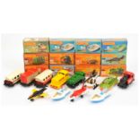 Matchbox Superfast Group of 12 To Include - 2g S2 Jet- Black & yellow, 5b Seafire Boat - White, b...