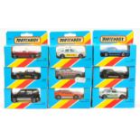 Matchbox Superfast MB Series Made in England group to include MB8 Rover 3500 Police Car - white, ...