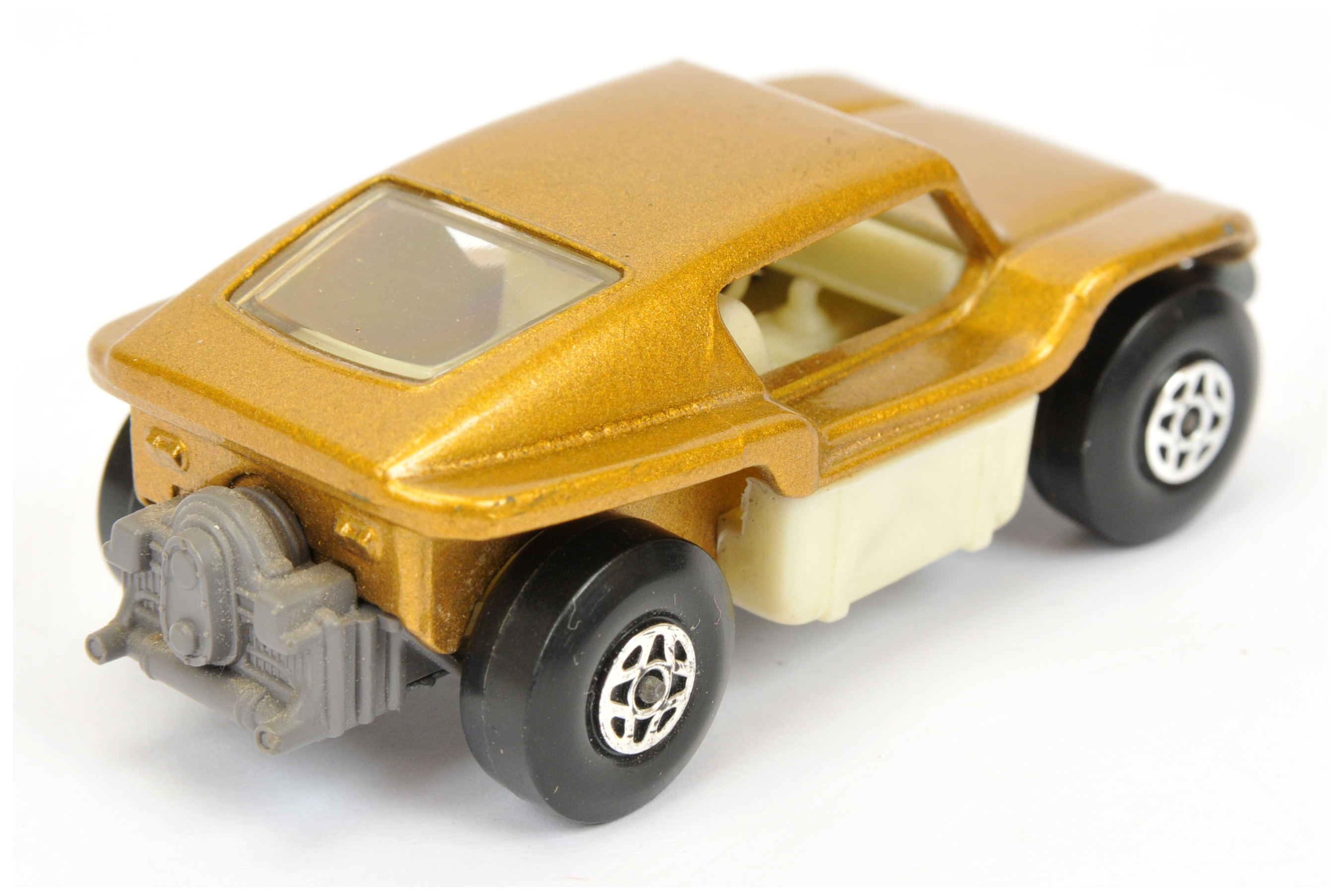 Matchbox Superfast 30b Beach Buggy factory Pre-production colour trial - metallic gold body, clea... - Bild 2 aus 3