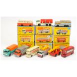 Matchbox Regular Wheels group of Commercial & Public Service Vehicles to include 1e Mercedes LP C...