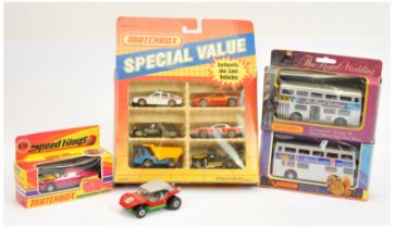 Matchbox Superfast ASST1090 6-Piece Set to Include Atlas Tipper, Rover 3500 "Police" Car plus others