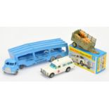 Matchbox mixed group (1) Superfast 3a Mercedes Benz Binz Ambulance - off-white body with red cros...