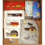 Matchbox Models of Yesteryear group to include Heritage Horsedrawn Carriages (1) Gypsy Caravan 19...