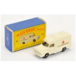 Matchbox Regular Wheels 14c Bedford Lomas Ambulance - Stannard Code 17 - off white body with silv...