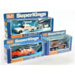 Matchbox Superkings  A Group 3 To Include (1) K6 Motorcycle transporter - Blue  with Hondarora Mo...