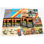 Matchbox Lesney Retail Advertising Catalogues. Including 1983; 1984; 6 x 1982/3 Plastic kits Cata...