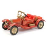 Matchbox Models of Yesteryear Y8 1914 Stutz Roadster Colour Trial model - glossy dark red body & ...