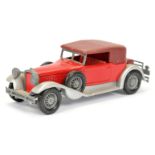 Matchbox Models of Yesteryear Y15 1930 Packard Victoria - pre-production colour trial - red body,...