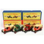 Matchbox Models of Yesteryear Code 2 issues (1) MBC07 Ford Model T Tanker "Matawattea" - burgundy...