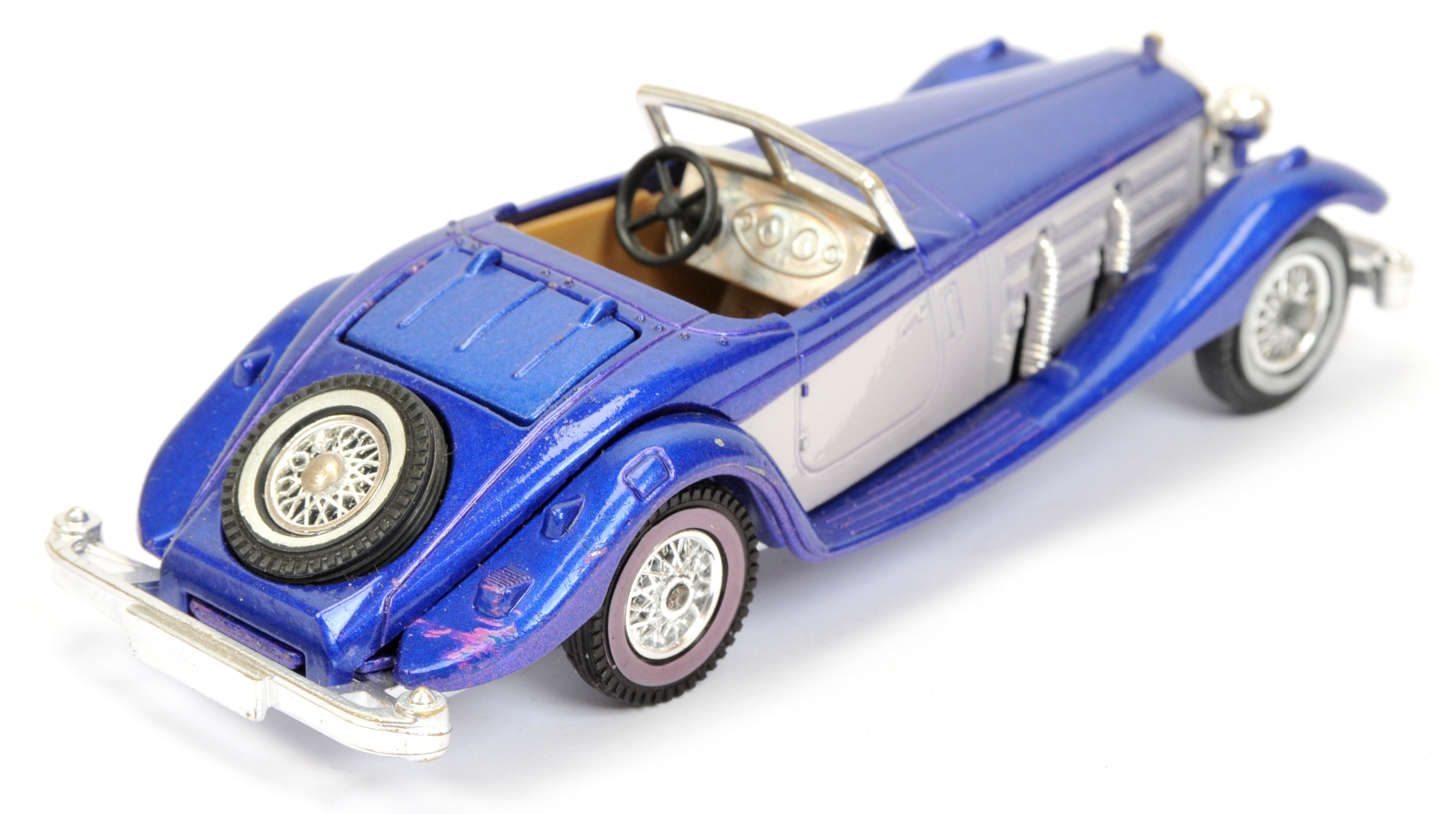 Matchbox Models of Yesteryear Y20 1937 Mercedes Benz 540K Pre-production Colour Trial - metallic ... - Image 2 of 3