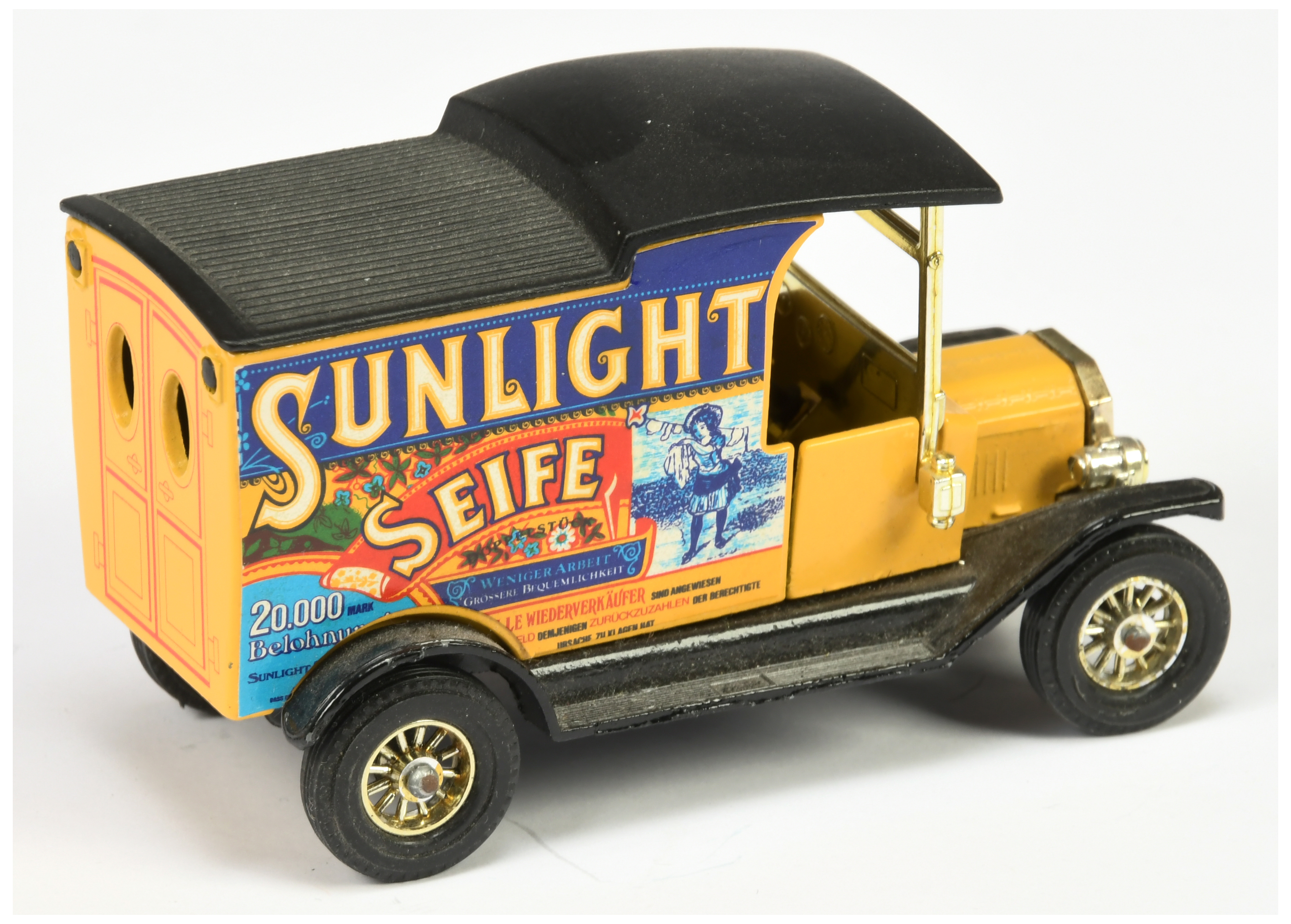 Matchbox Models of Yesteryear Y12 1912 Ford Model T Van "Sunlight Seife" - colour trial model - y... - Image 2 of 2