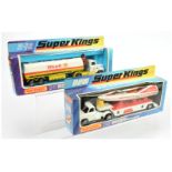 Matchbox Superkings  A Pair - (1) K16 Ford  Articulated Tanker "Shell" - Yellow, white and red an...