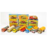 Matchbox Superfast  Group Of 8 To Include  - 11a Mercedes "Builders Supply Company" Scaffolding T...