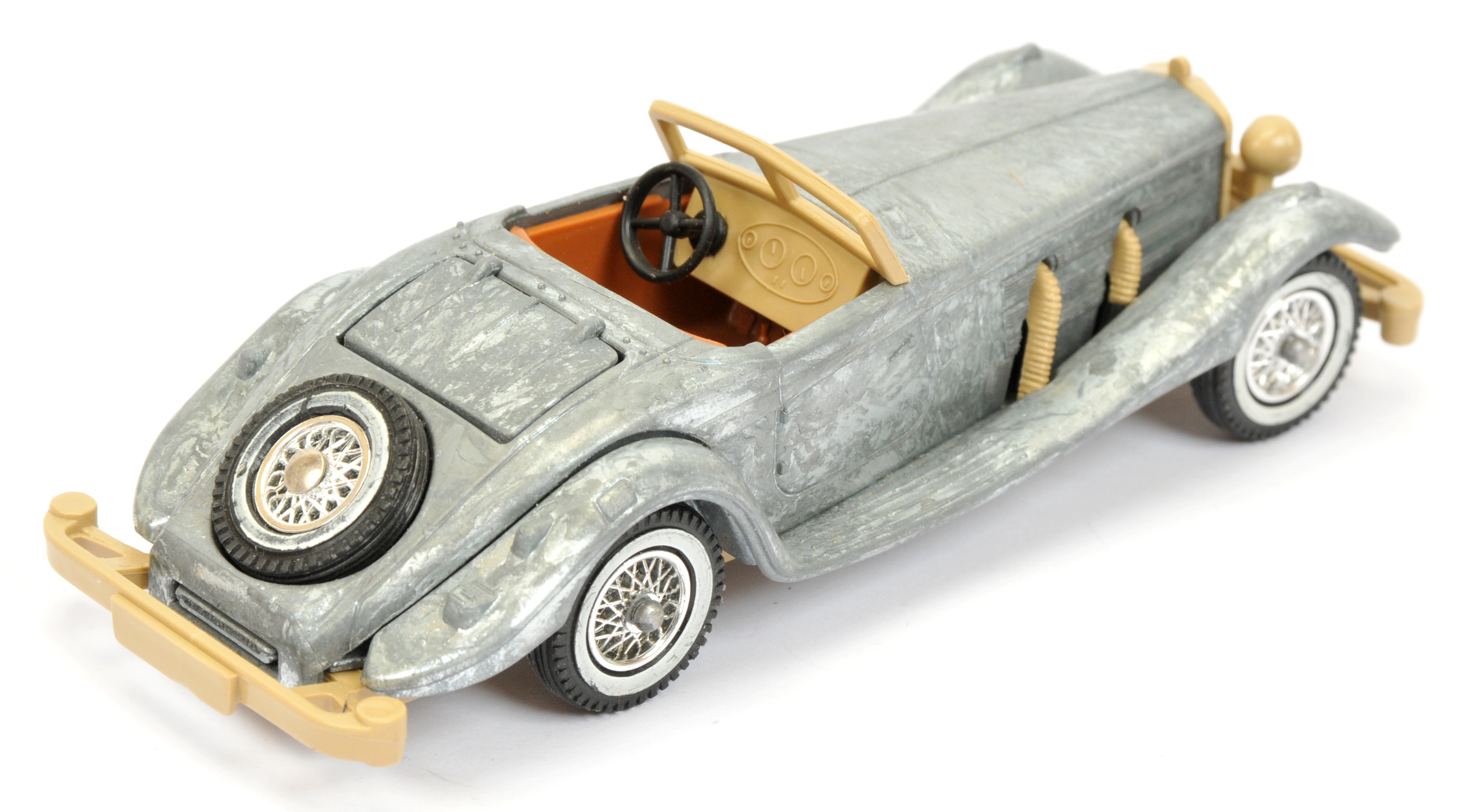 Matchbox Models of Yesteryear Y20 1937 Mercedes Benz 540K Pre-production trial model - bare metal... - Image 2 of 3