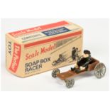 Matchbox Models of Yesteryear Scale Model "The Perfect Toy" MICA re-issue Soap Box Racer dark bro...