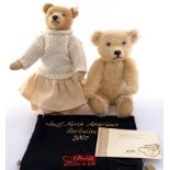 Steiff pair of teddy bears