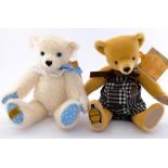 Merrythought pair of teddy bears