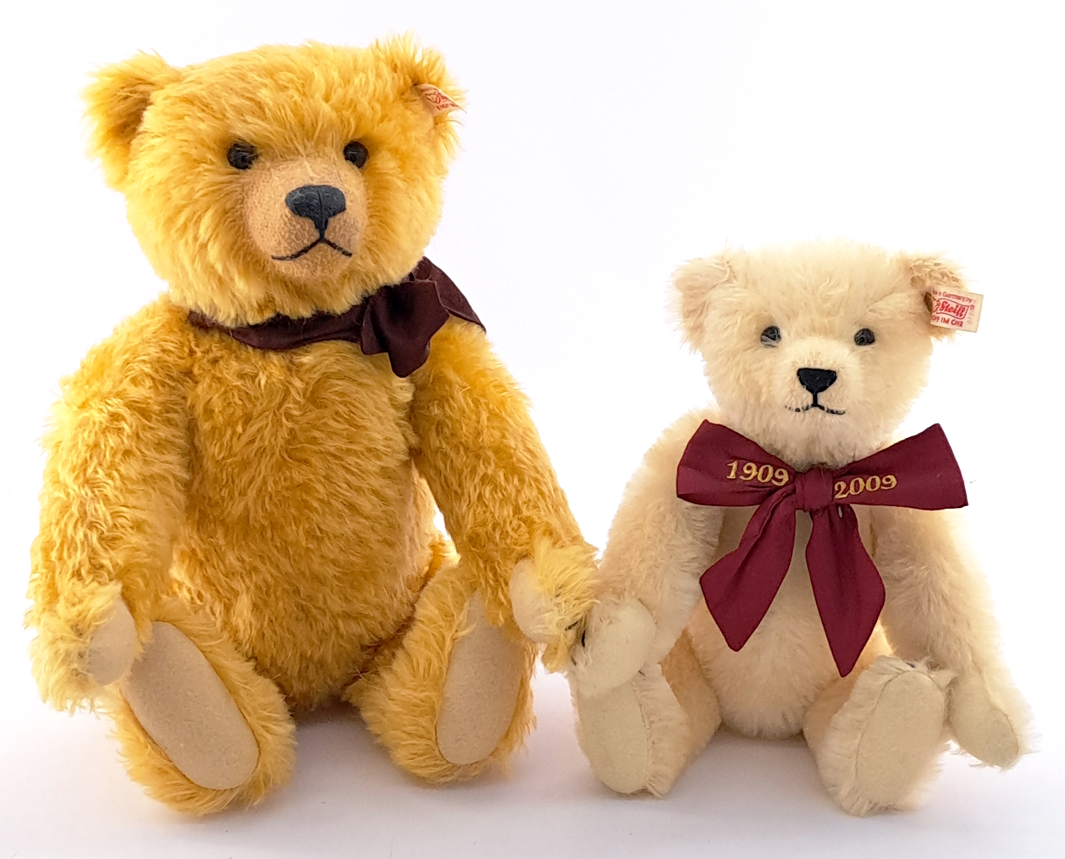 Steiff pair of teddy bears