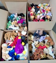 Plush toys large group